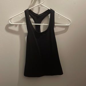 Black Lululemon Cool Racerback Tank Top